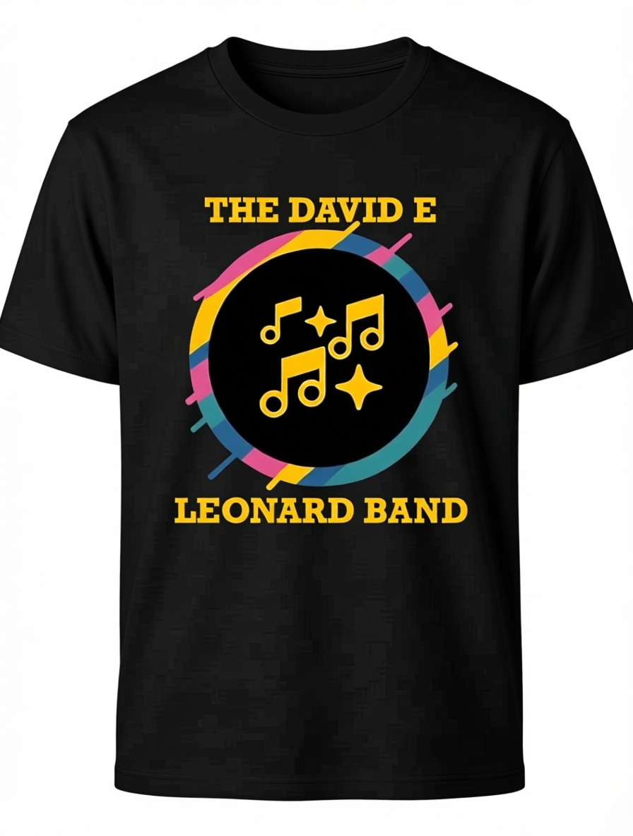 The David E Leonard Band Graphic T-Shirt – Unisex