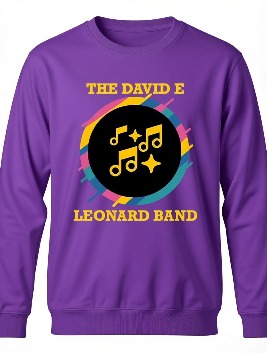 The David E Leonard Band - Crewneck Sweatshirt – Unisex